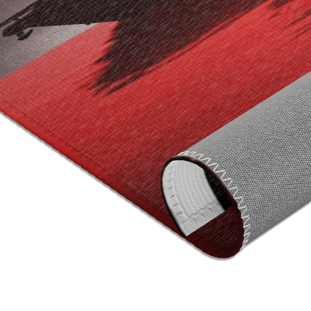 "Crimson Waters" Rug