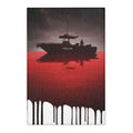 "Crimson Waters" Rug