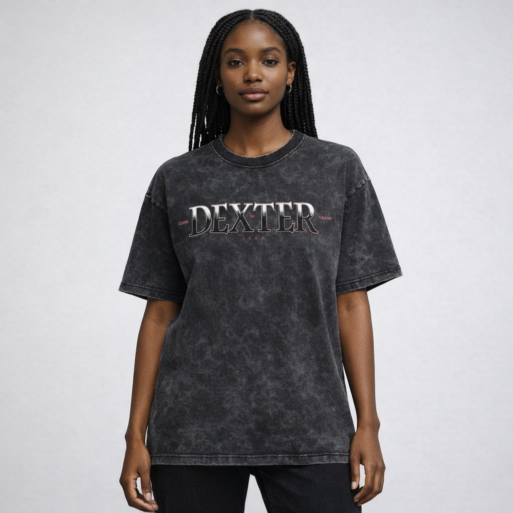 "Scarlet Motif" Graphic T-Shirt